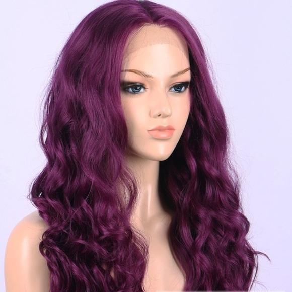 ?Neti Purple 22” LACEFRONT Wig *NWT* ?